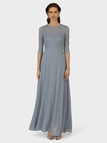 Robe de soirée Kraimod en bleu : devant