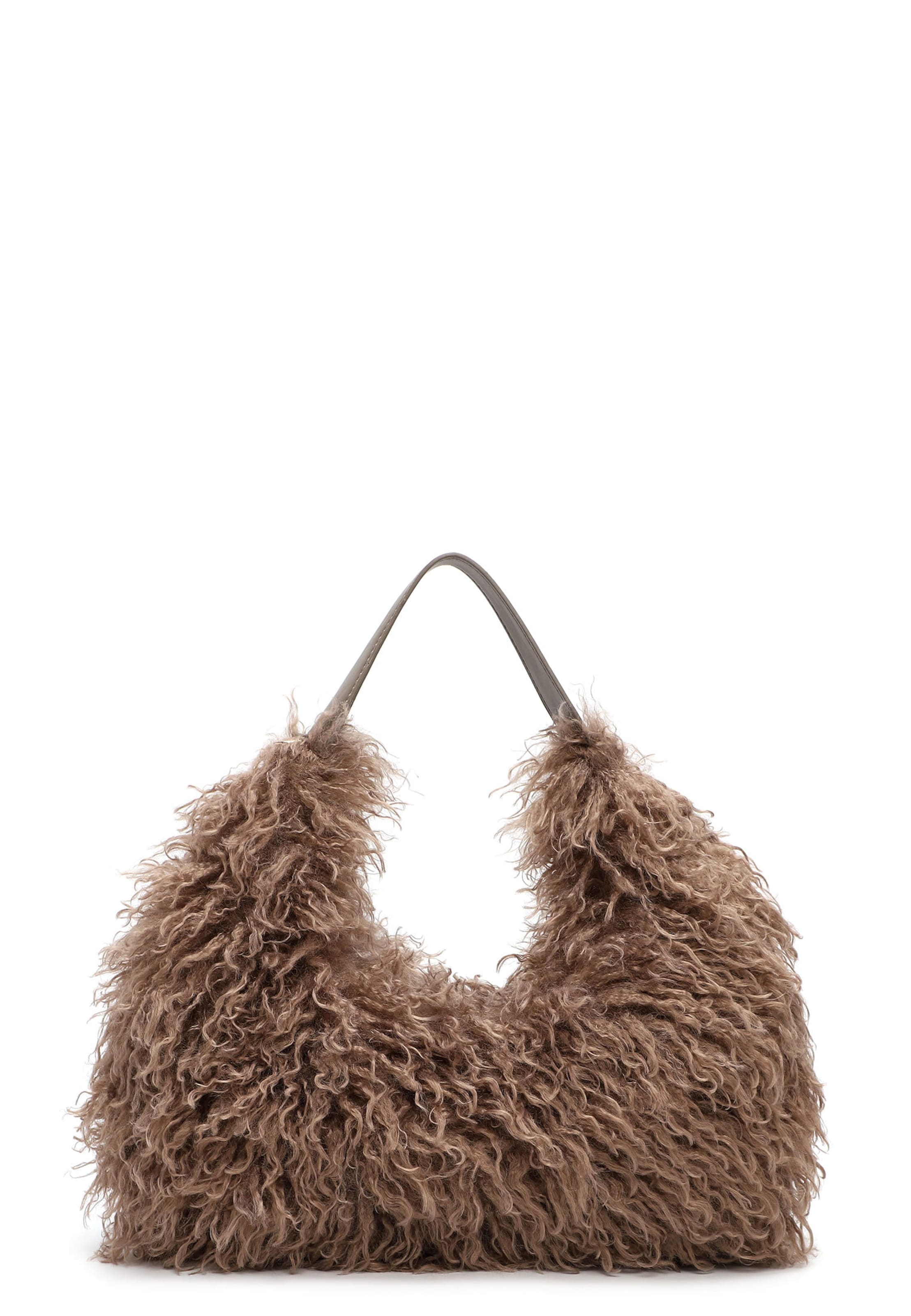 Borsa a sacco 'Lionne' di Emily & Noah in grigio