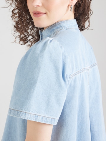 Abito camicia di MSCH COPENHAGEN in blu