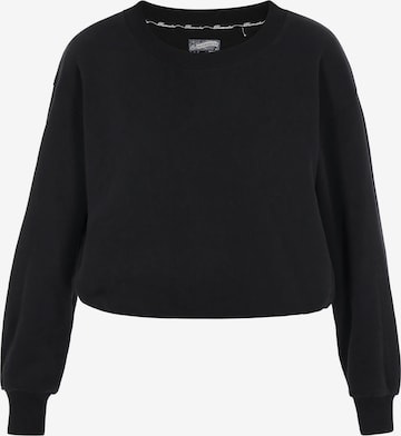 Sweat-shirt DreiMaster Vintage en noir : devant