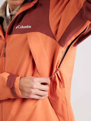 COLUMBIA Zunanja jakna 'Boulder Falls' | oranžna barva