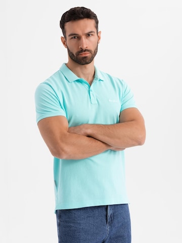 T-Shirt 'OM-POSS-0103' Ombre en bleu : devant
