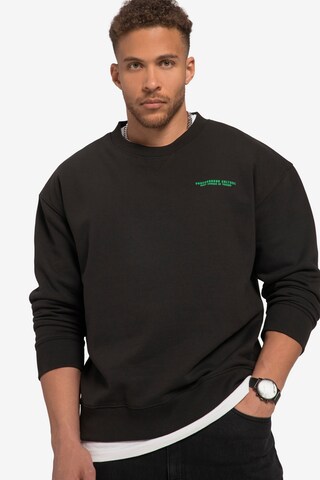 STHUGE Sweatshirt in Black: front
