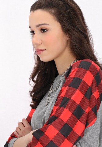 myMo ROCKS Shirt 'Rock' in Rood