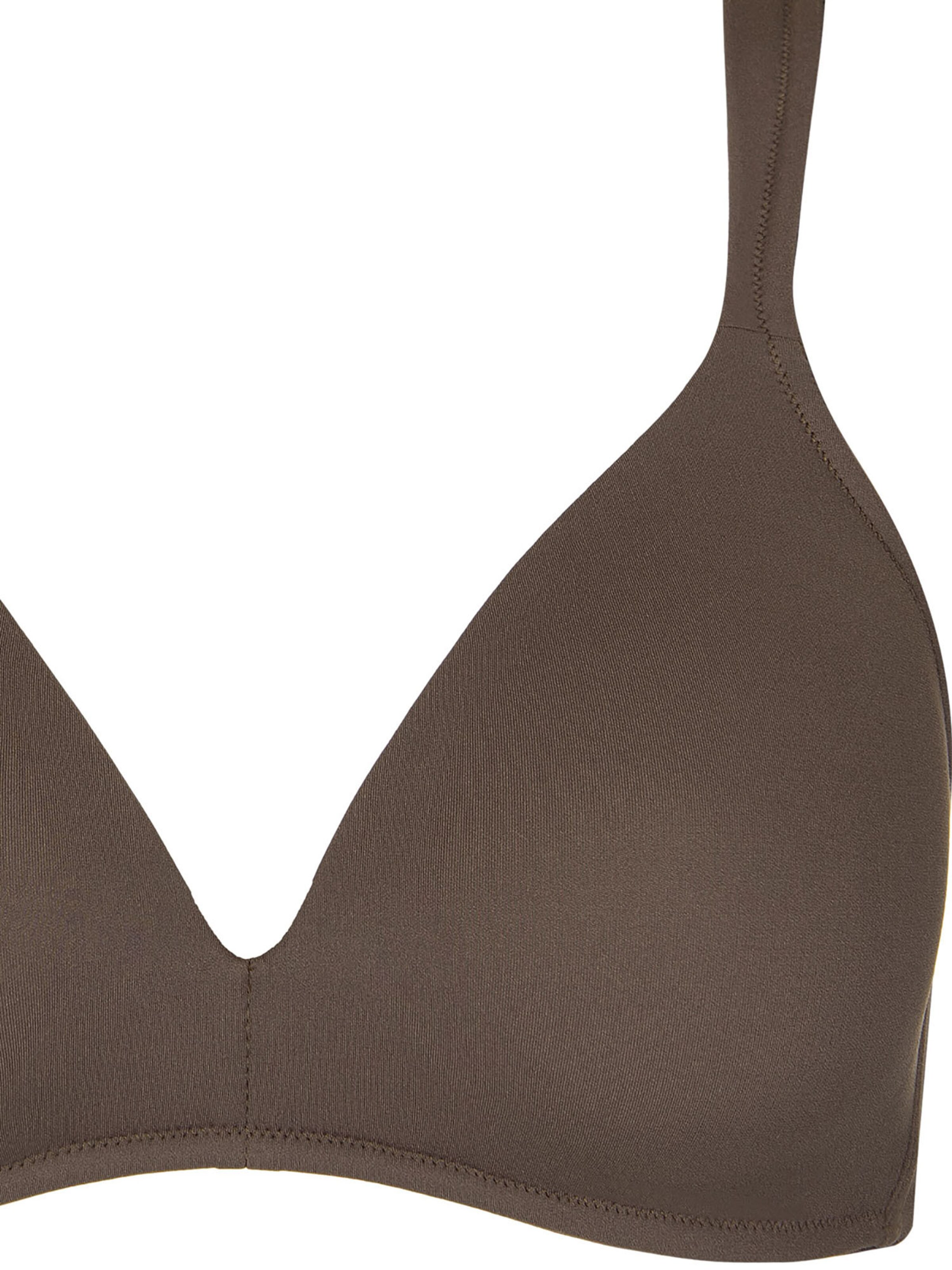 Lisca T-Shirt BH 'Maya'‌‌‌‌‌ in Braun