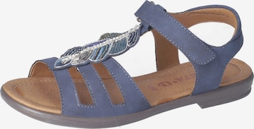 RICOSTA Sandals in Blue: front