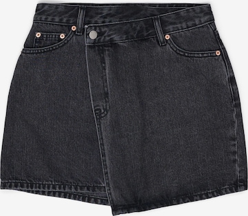 Dr. Denim Skirt 'Renay' in Black: front