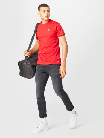 T-Shirt Starter Black Label en rouge