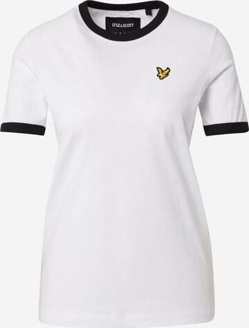 Lyle & Scott Shirt 'Ringer' in White: front