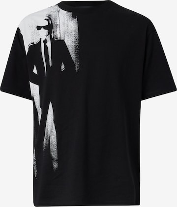 Karl Lagerfeld Shirt in Black: front