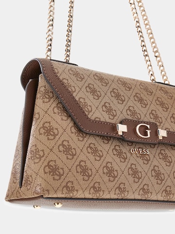 GUESS Crossbody bag 'Lindsey' in Brown