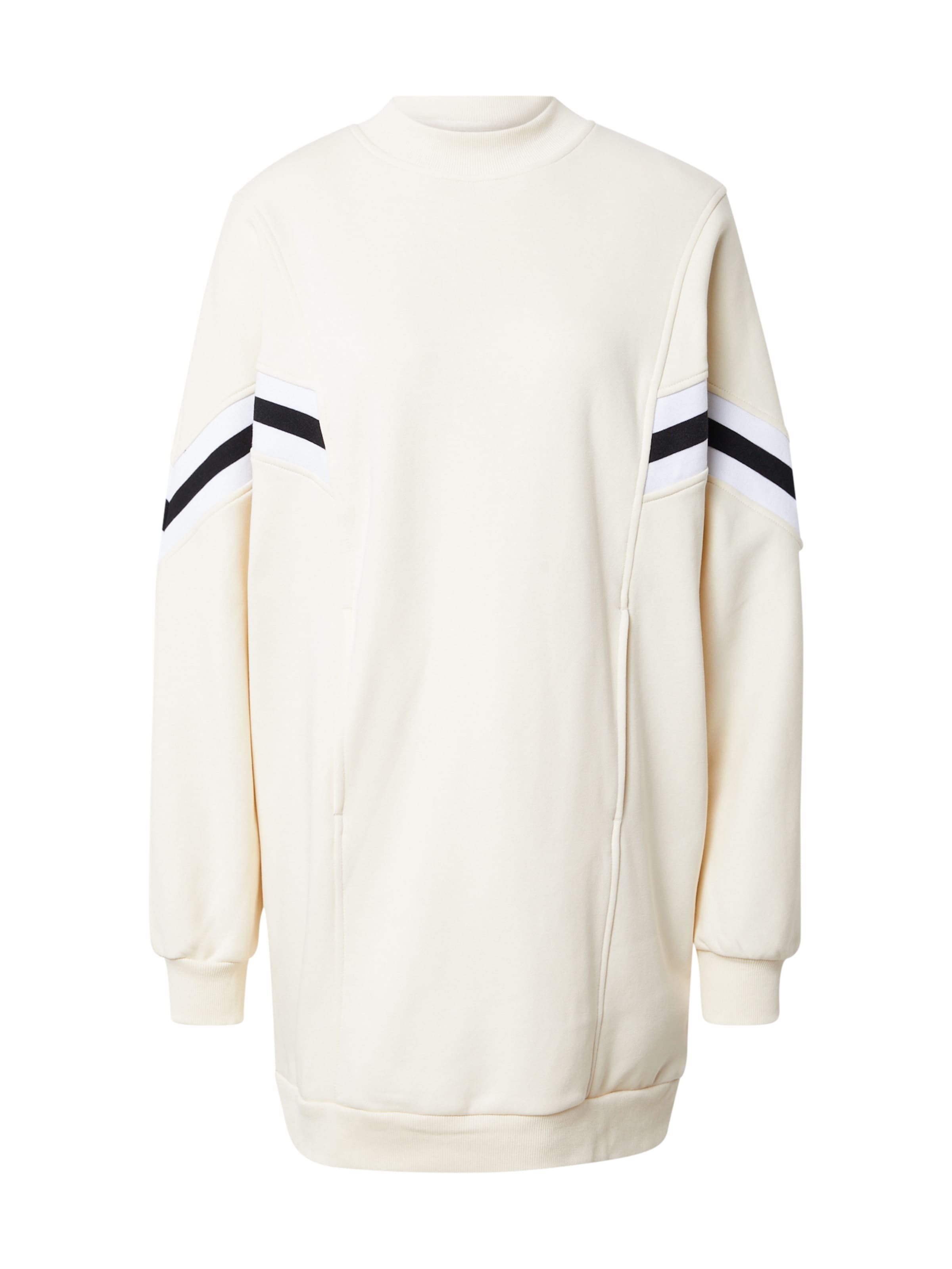 Urban Classics Рокля оувърсайз в бежово: отпред