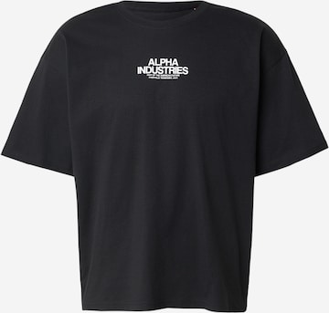 ALPHA INDUSTRIES Μπλουζάκι 'Scorpion Cyborg' σε μαύρο: μπροστά