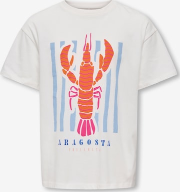 balta ONLY GIRLS Marškinėliai 'KOGJOANNA': priekis