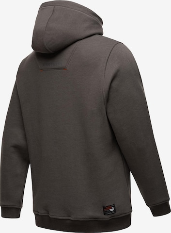 STONE HARBOUR Sweatshirt 'Bodo Shain' in Grau