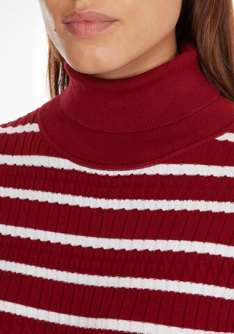 TOMMY HILFIGER Pullover in Rot