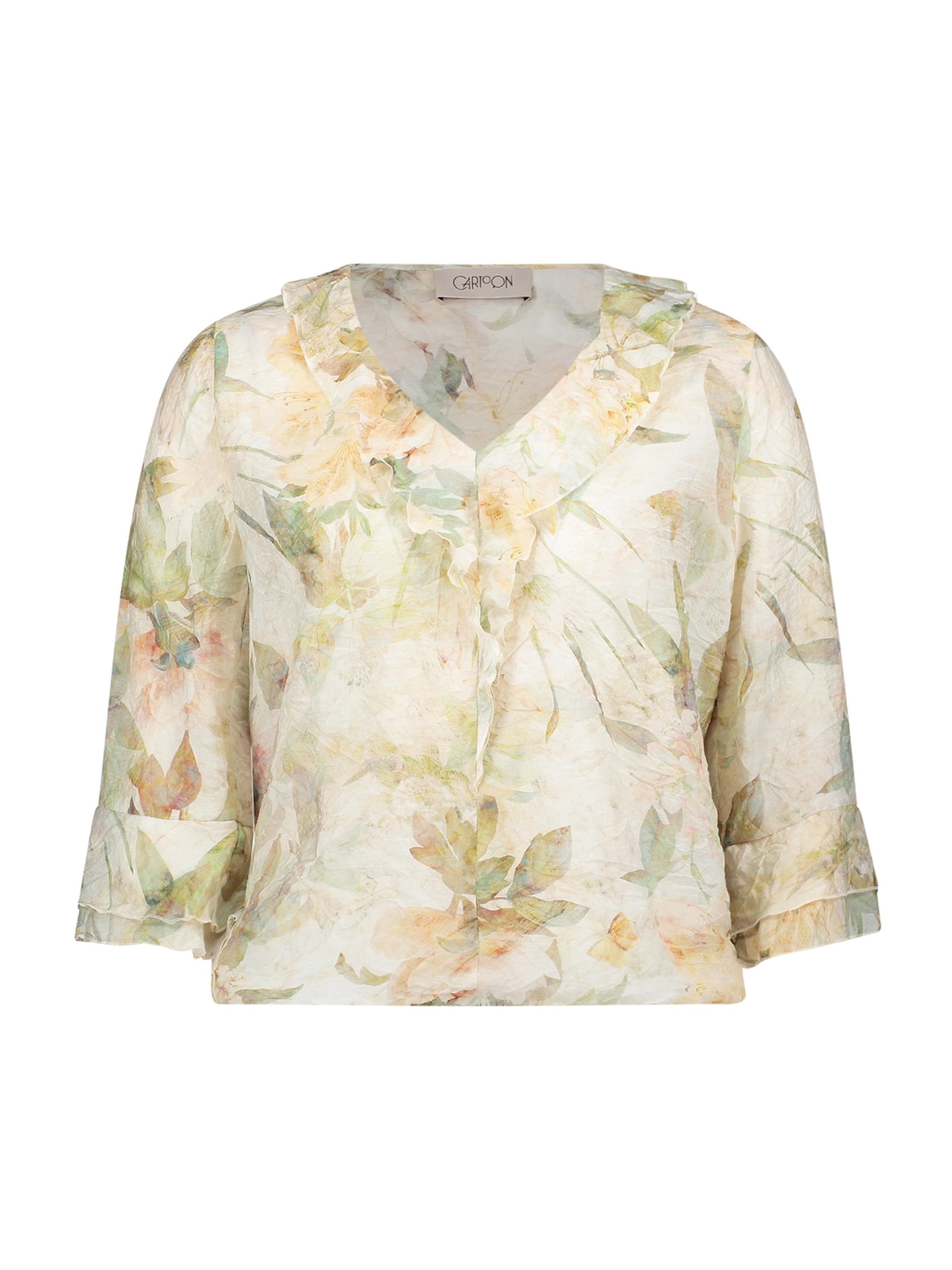 Cartoon Блузка в Оранжевый: спереди