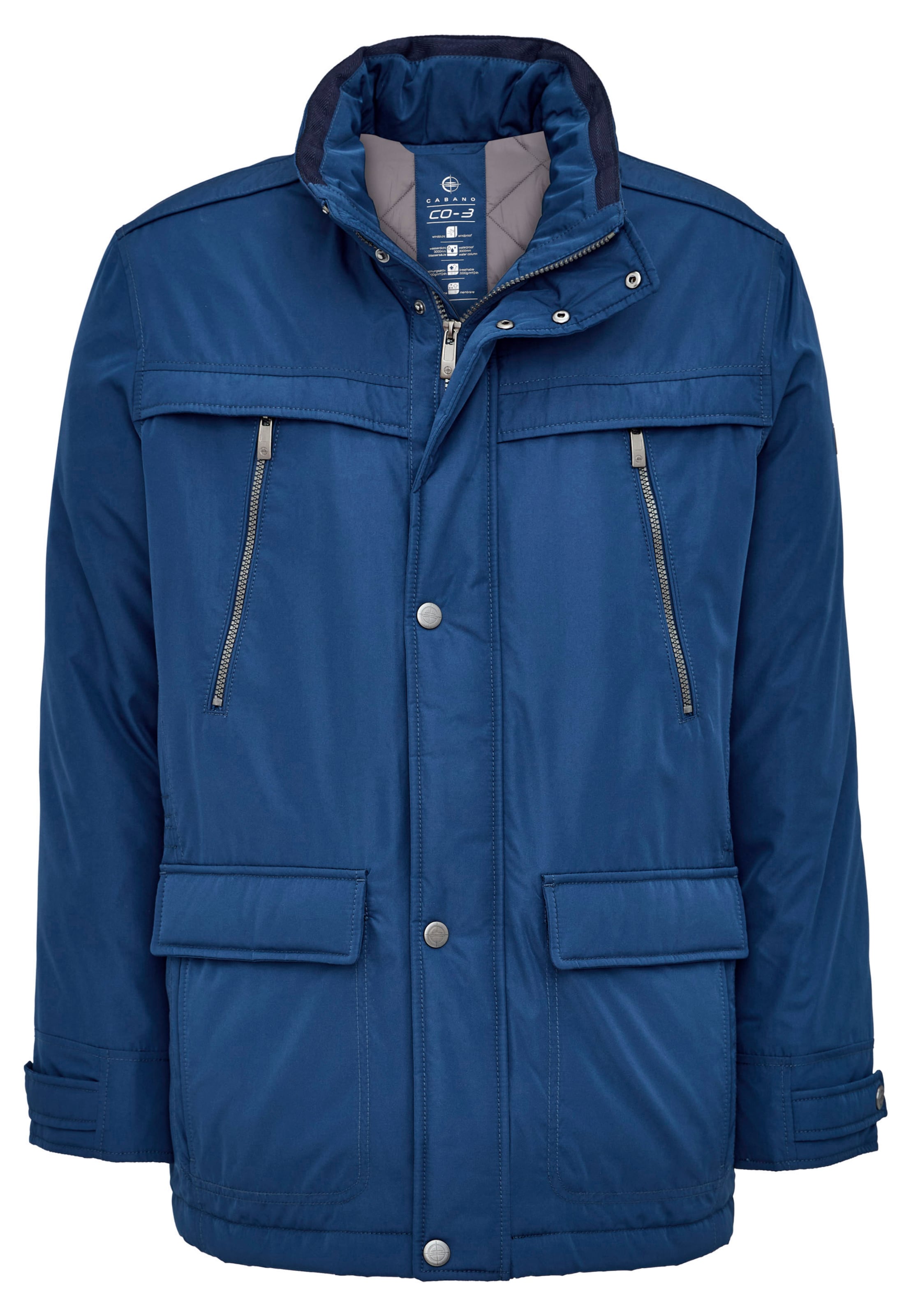 CABANO Funktionsjacke 'CO-3' in Blau: Vorderseite