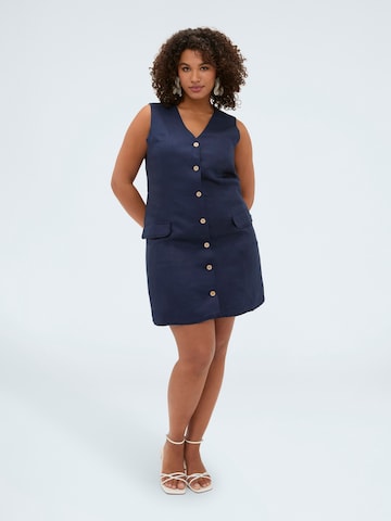 Fiorella Rubino Blusenkleid‌‌‌ in Blau