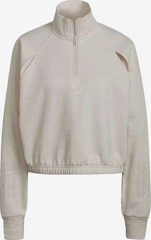 ADIDAS SPORTSWEAR Sportief sweatshirt in Wit: voorkant