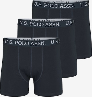 U.S. POLO ASSN. Bokserishortsit 'Abadalla' värissä sininen: etupuoli