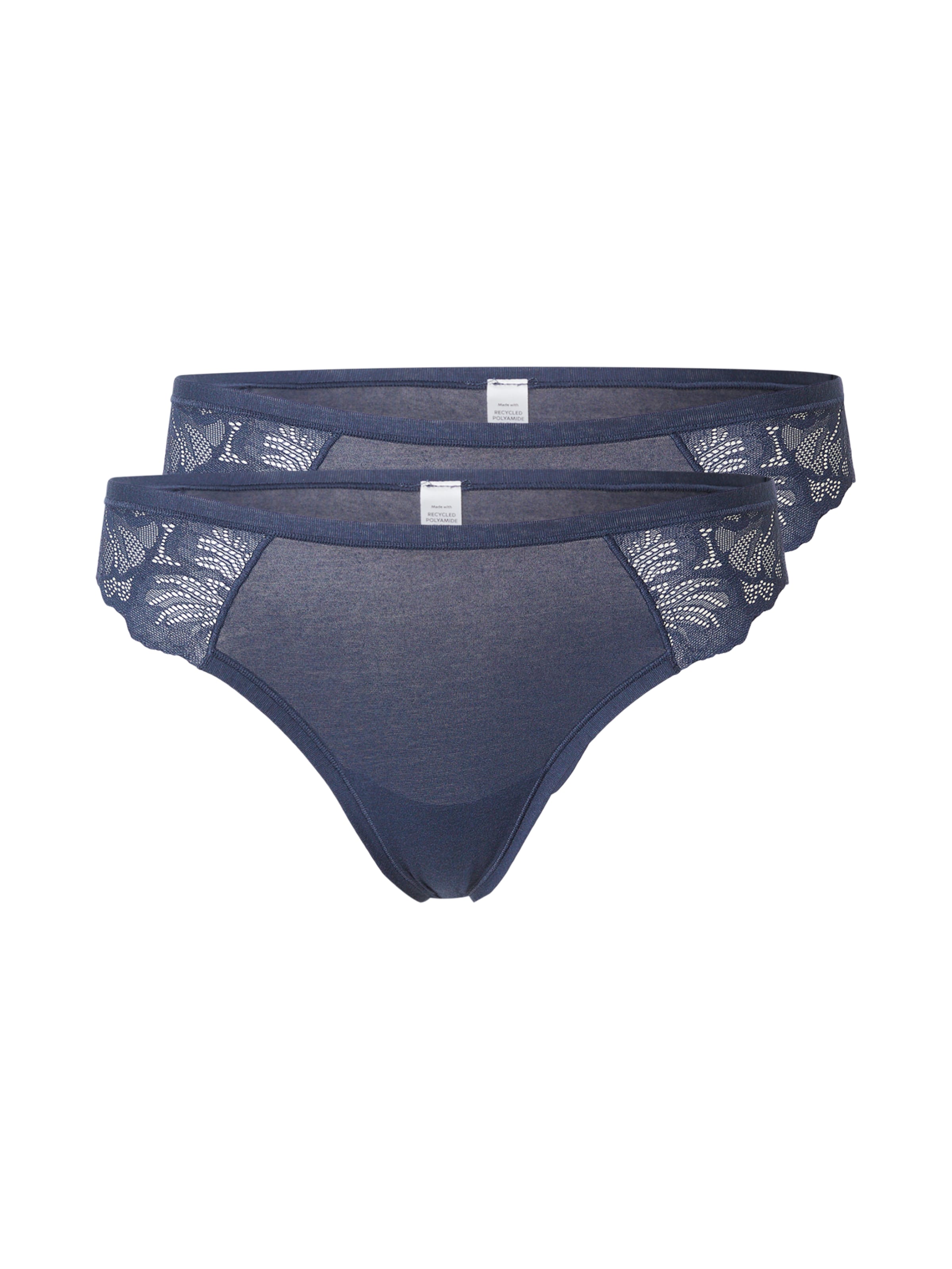 Lindex Tanga 'Blenda' – modrá: přední strana