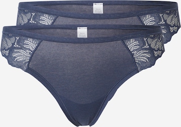 Lindex Tanga 'Blenda' – modrá: přední strana