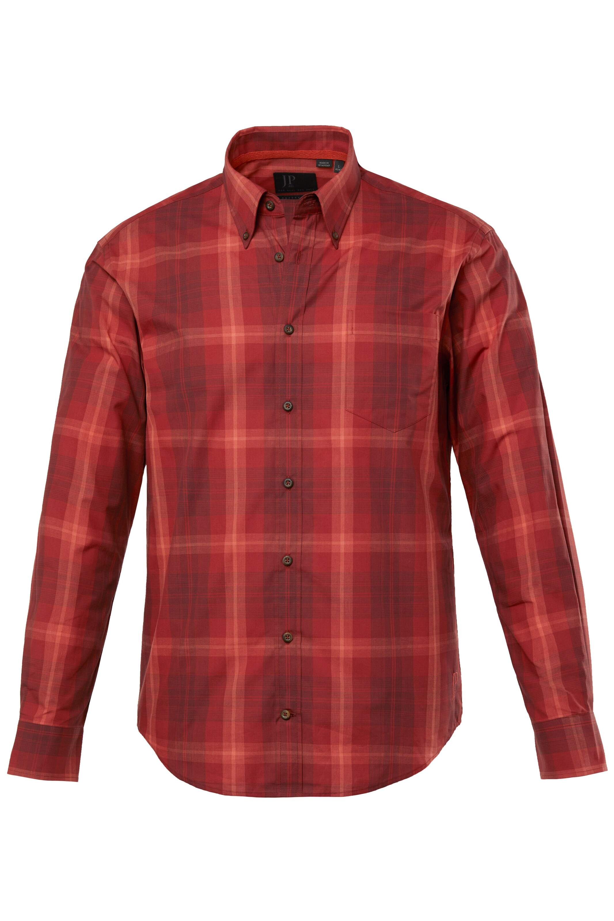 JP1880 Regular fit Button Up Shirt in Red: front