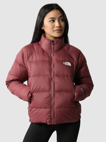 THE NORTH FACE - Casaco outdoor 'Hyalite' em vermelho: frente