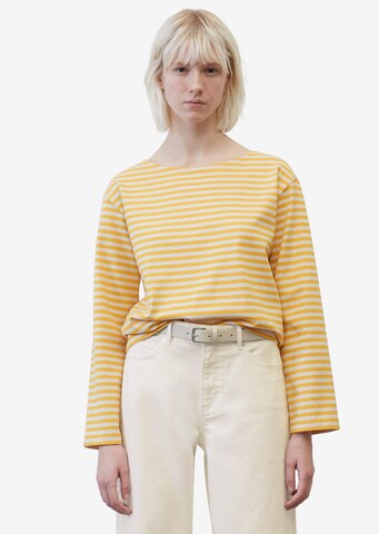 T-shirt Marc O'Polo en jaune : devant