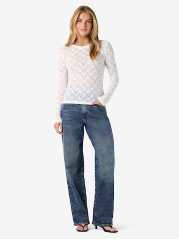 Noisy may Shirt 'NMJUDITH' in Beige