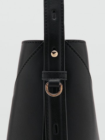 MANGO Taška přes rameno 'G-Cortado' – černá