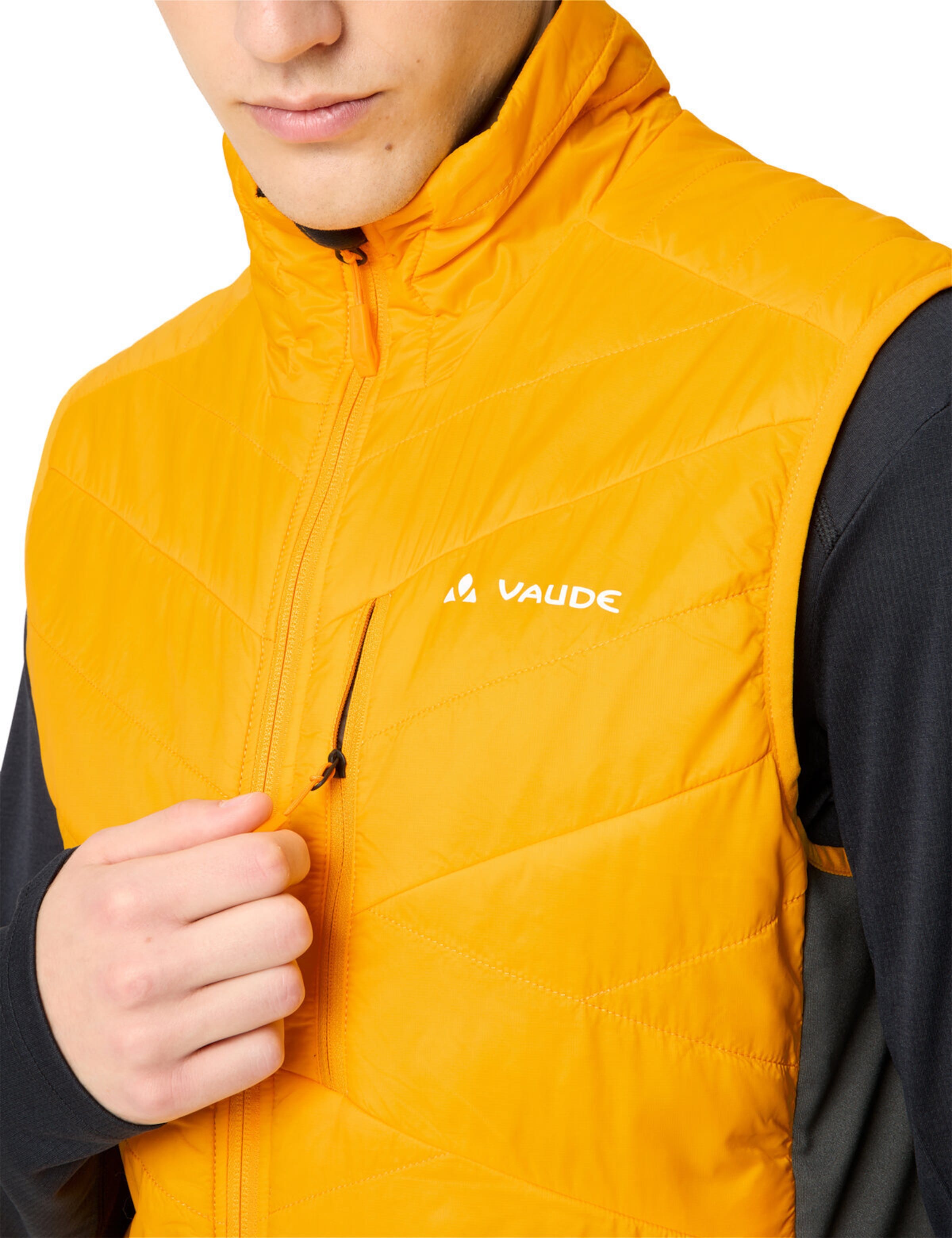 VAUDE Sports vest 'Sesvenna IV' in Yellow
