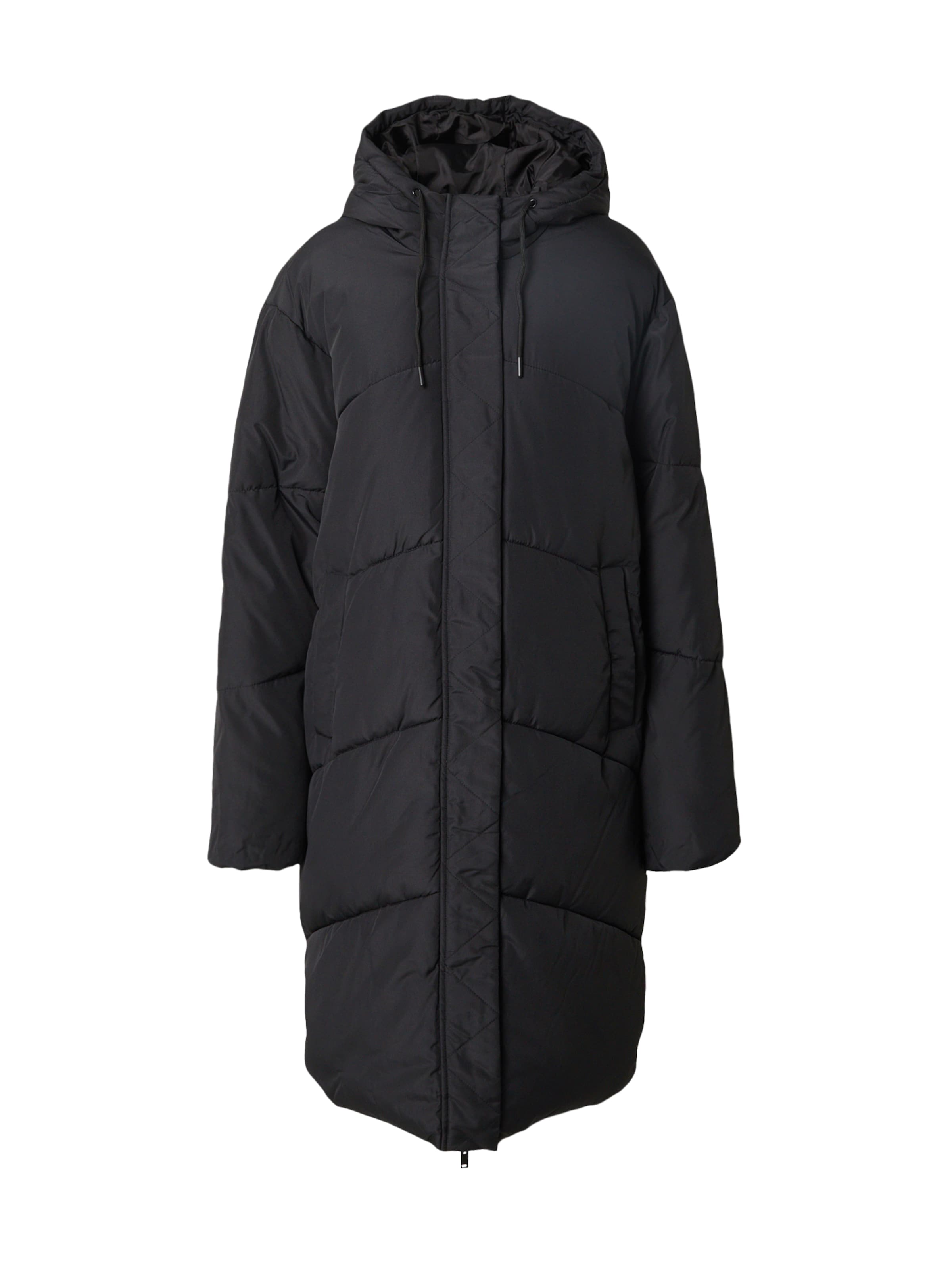 Noisy may Talvemantel, värv must: eest vaates