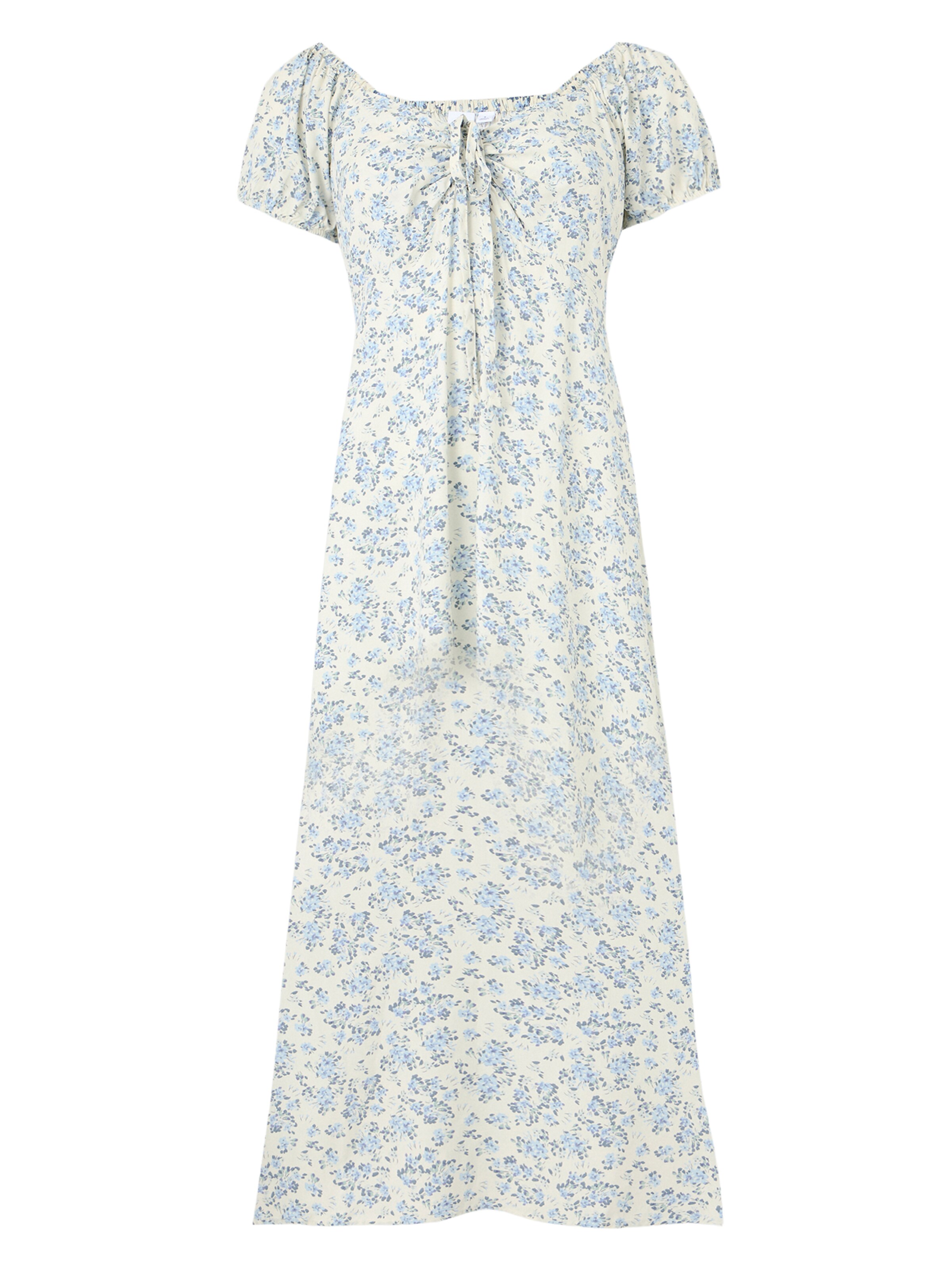 Rochie de la GAP pe albastru: față