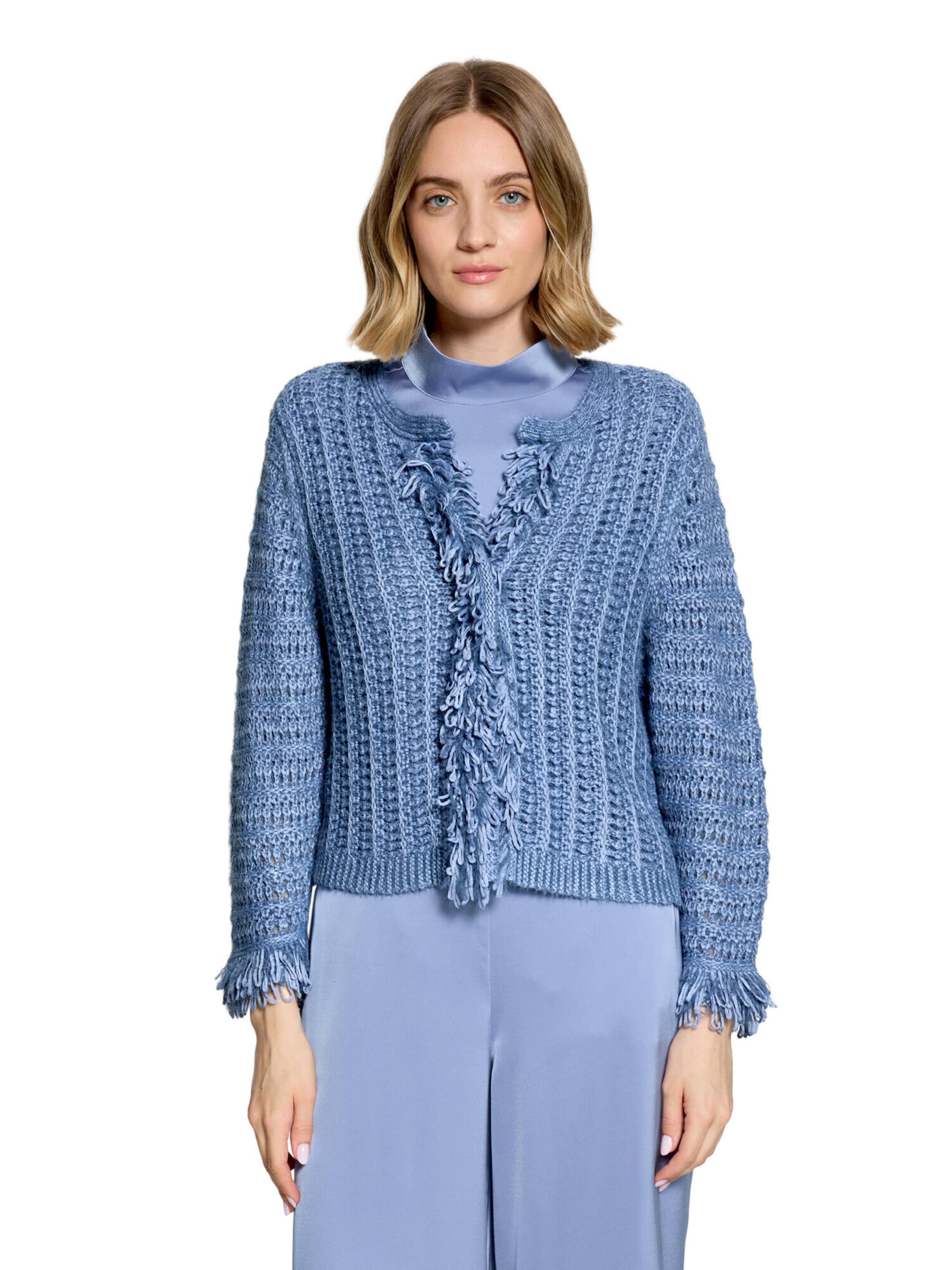 Betty Barclay Strickjacke in Blau: Vorderseite