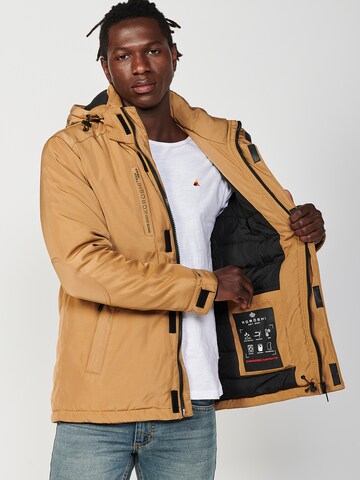 Parka di mezza stagione di KOROSHI in marrone