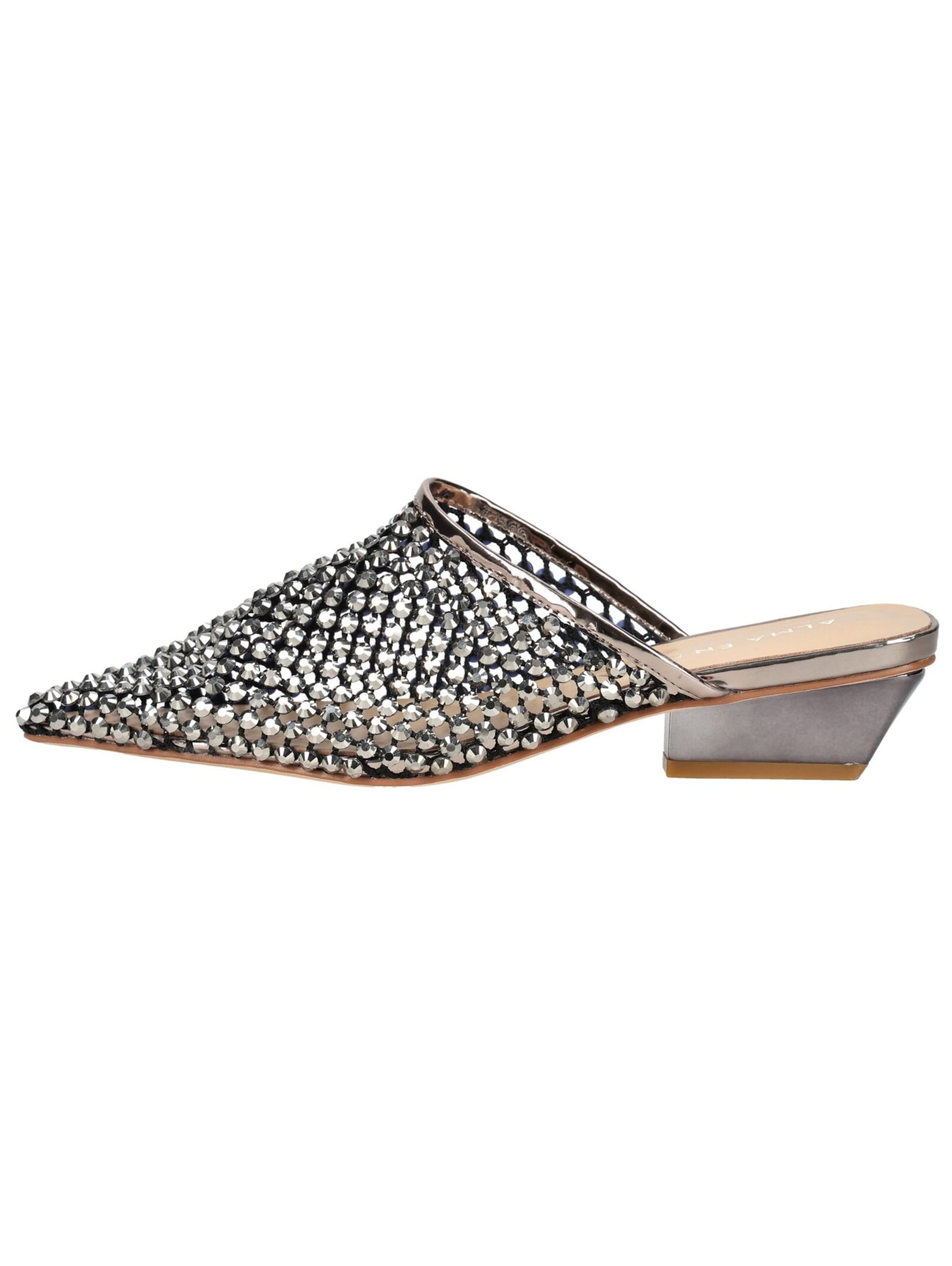 Alma En Pena Mules in Silver