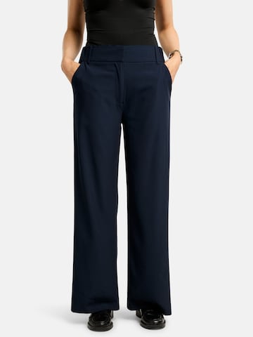 Liberte Essentiel regular Bukser ' FREDE ' i blå: forside