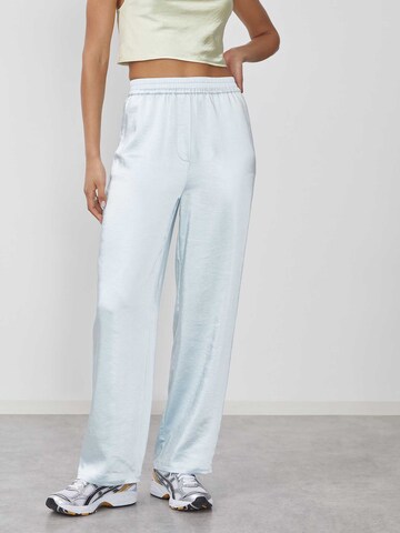 Wide Leg Pantalon 'Carlotta' LeGer by Lena Gercke en bleu : devant