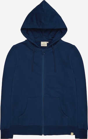 greenjama Sweatjacke in Blau: Vorderseite