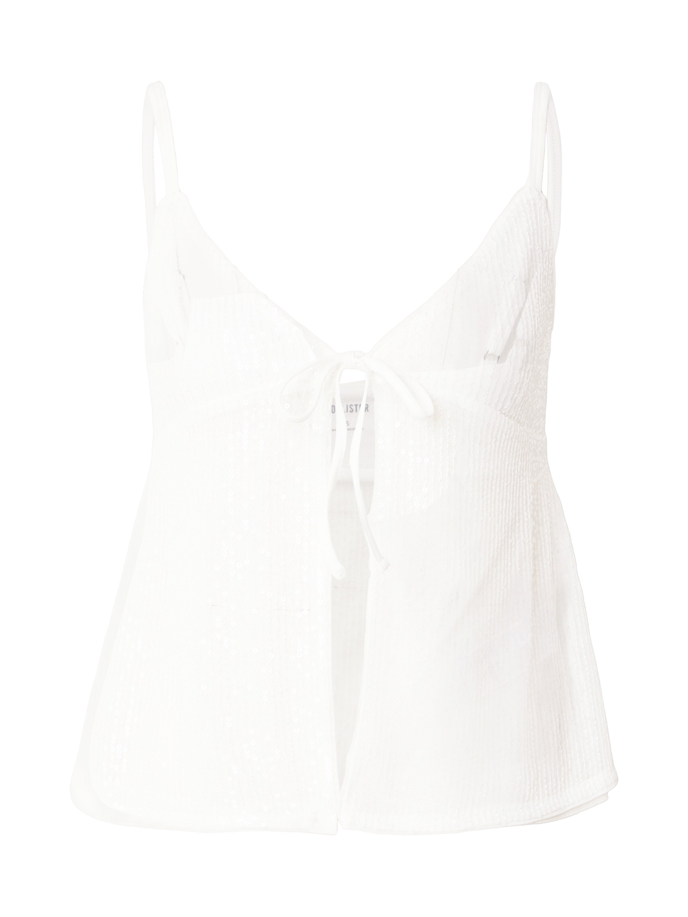 HOLLISTER Overdel i hvid: forside