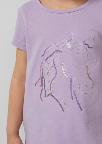 T-Shirt s.Oliver en violet