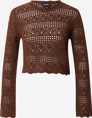 Monki Sweater in Brown: front