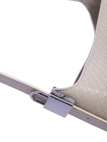 Don Algodon - Bolso de hombro 'Bolso de hombro para mujer Lipari de piel sintética con botón magnético' en blanco