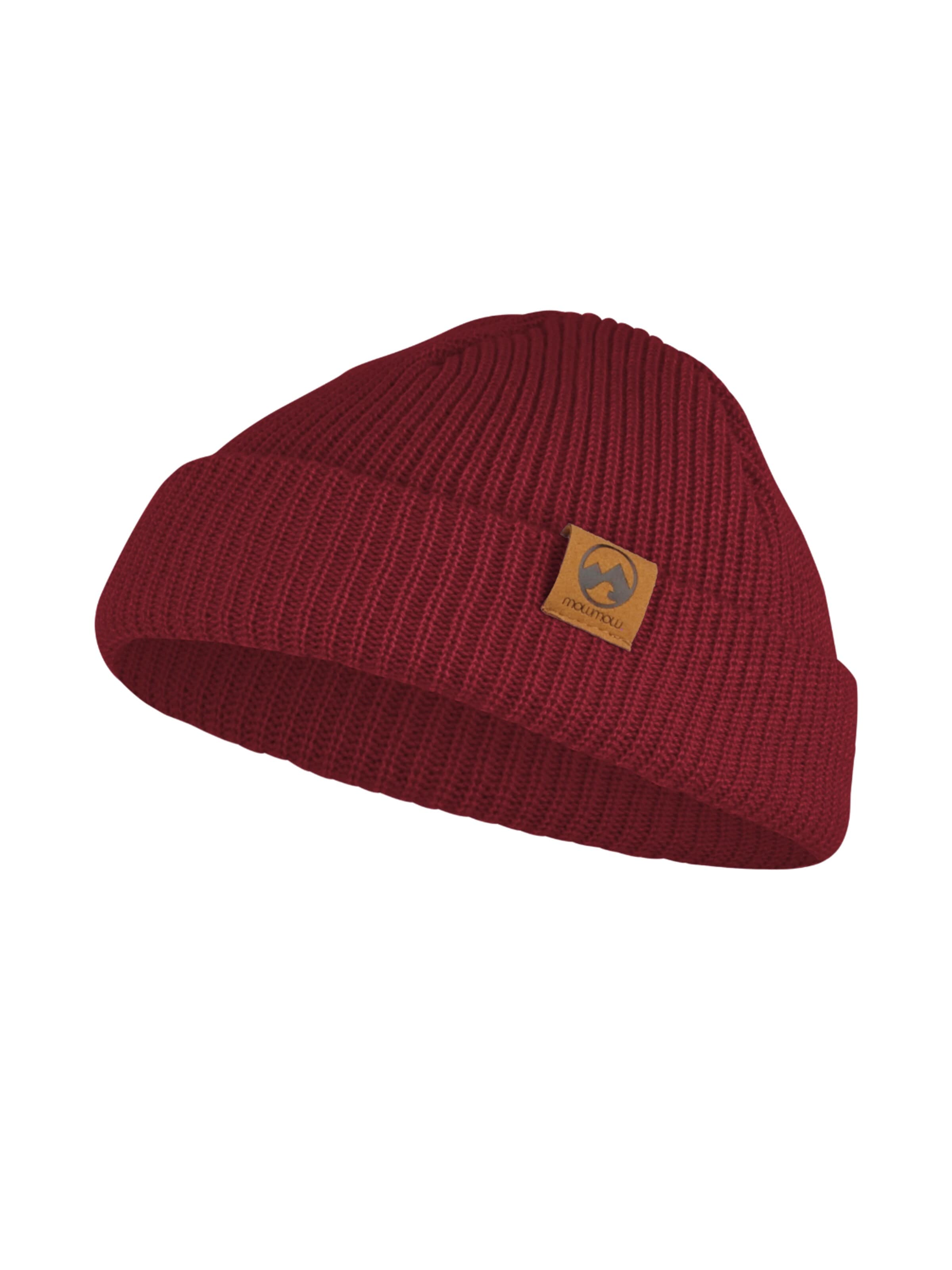 Mowmow - Gorra 'MowMow Hat - Fisherman - Beanie - Men - Women' en rojo