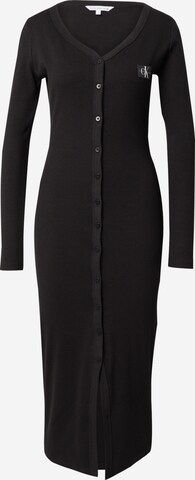 Calvin Klein Jeans Dress in Black: front