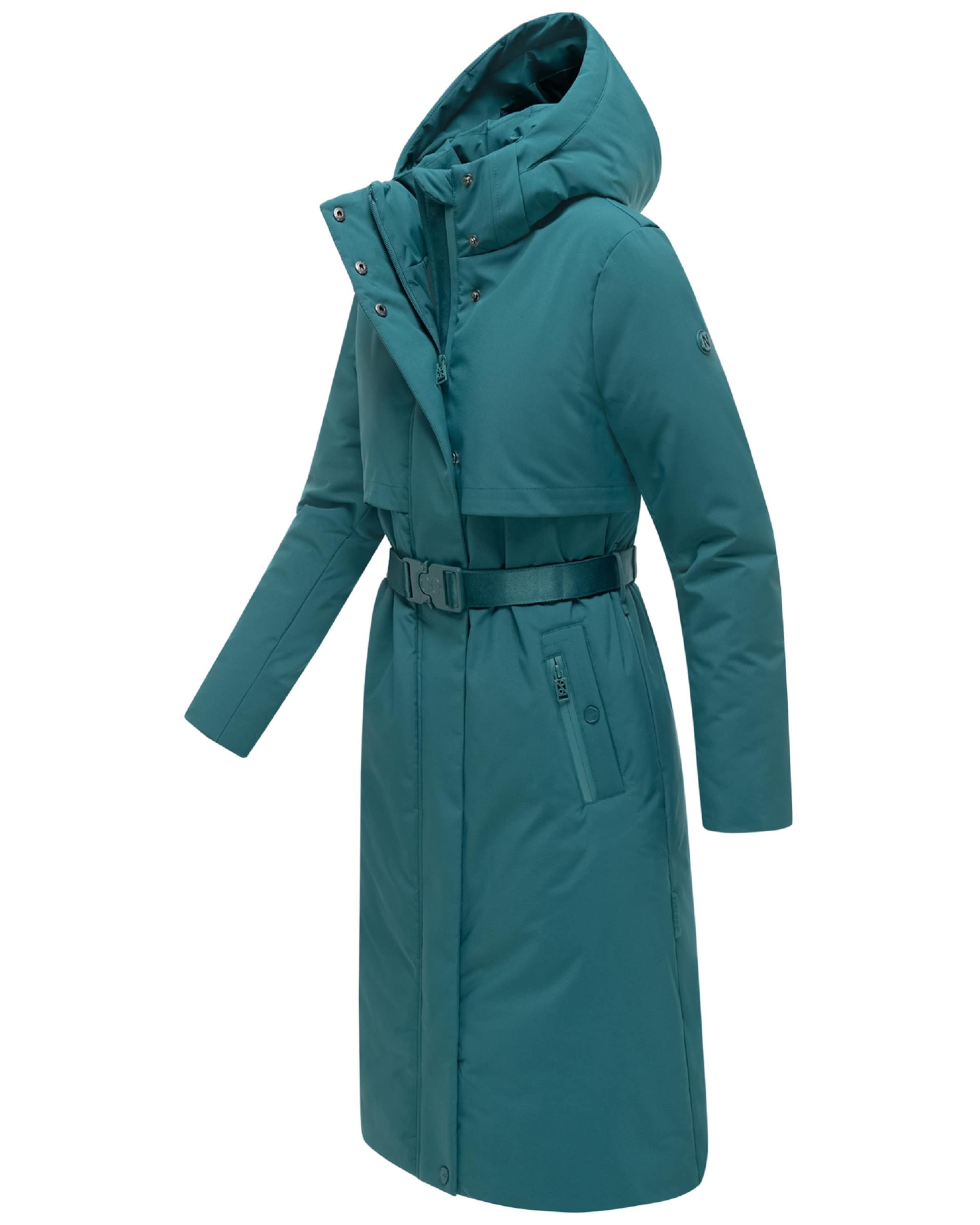 Manteau d’hiver 'Waldbummler 14' NAVAHOO en vert
