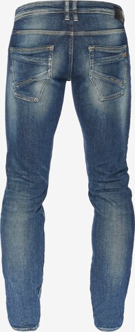 Le Temps Des Cerises Slimfit Jeanshose in Blau