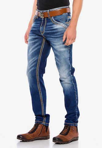 CIPO & BAXX Regular Jeans in Blauw